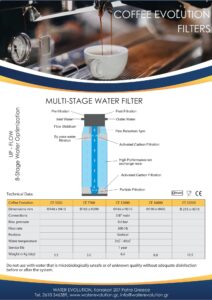coffee evolution we ce 5500 Επαγγελματικό Φίλτρο για Μηχανές espresso
