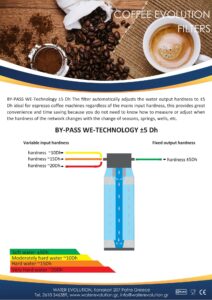 coffee evolution we ce 5500 Επαγγελματικό Φίλτρο για Μηχανές espresso